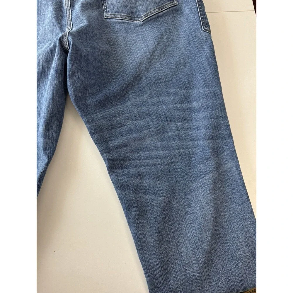 Duluth Trading Jeans Men's Size 44x28 Ballroom Double Flex Relaxed Fit Workwear